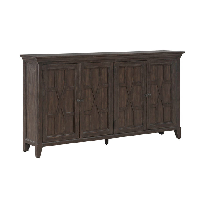 Paradise Valley - Hall Buffet - Saddle Brown