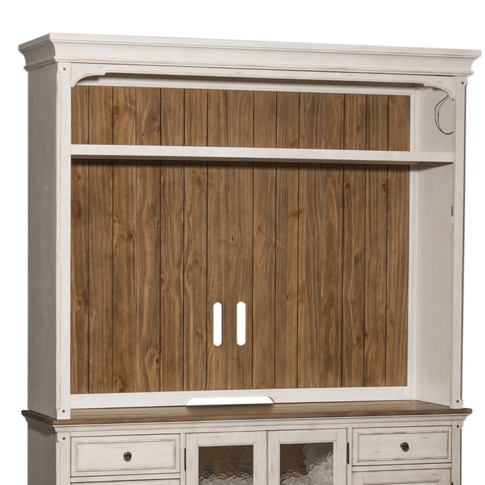 Morgan Creek - Entertainment Hutch - White