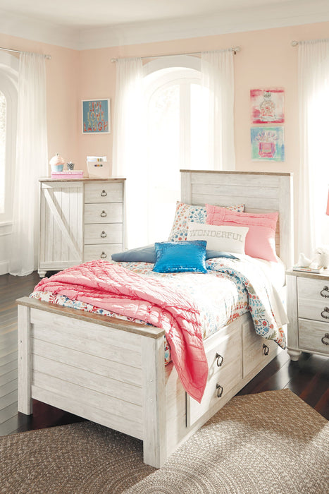 Willowton - Panel Bed