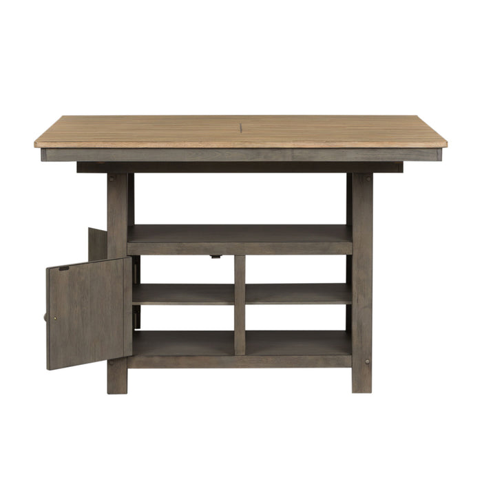 Lindsey Farm - Kitchen Island Base - Dark Gray