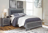 Lodanna - King Panel Footboard - Gray
