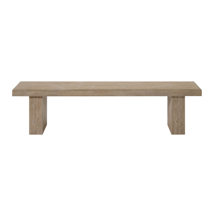 Nash - Backless Bench - Weathered Sand