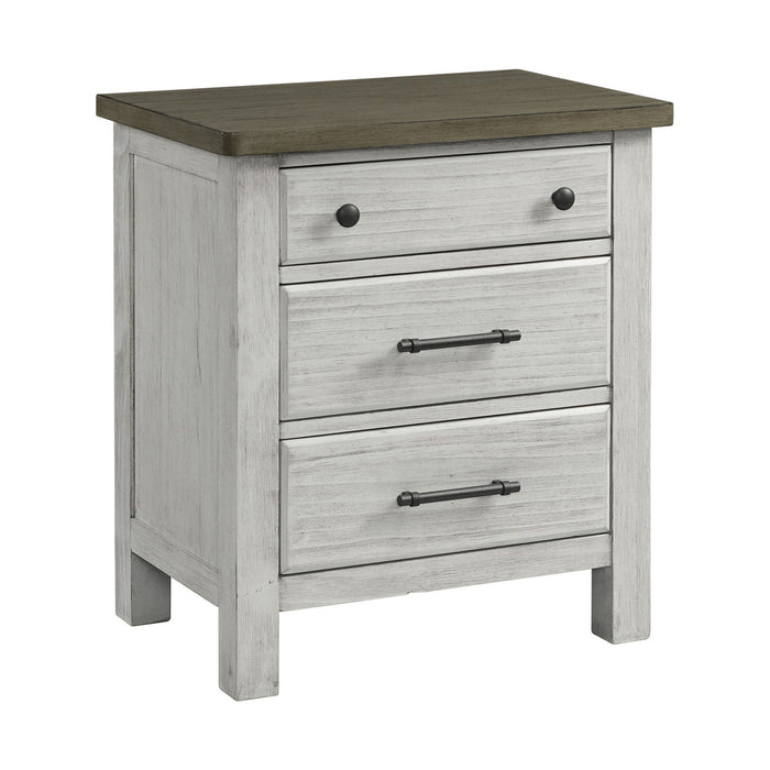 Timber Ridge - Nightstand - Weathered Washed Sierra