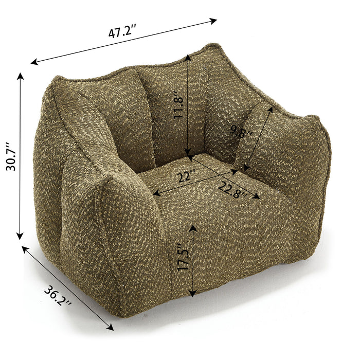 Comfortable Sofa Chairs With Highly Resilient Foam For Living Rooms And Bedrooms