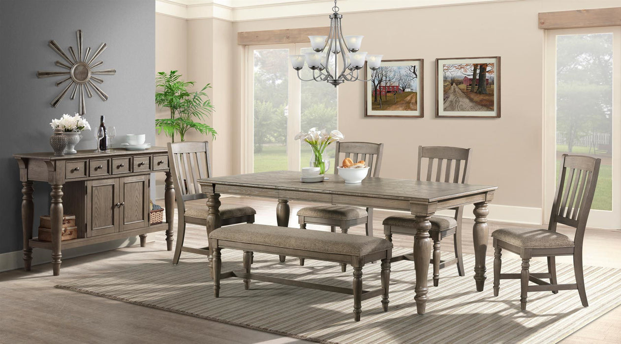 Balboa Park - Dining Bench - Roasted Oak
