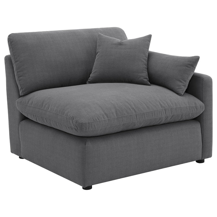 Hobson Upholstered RAF Chair Charcoal