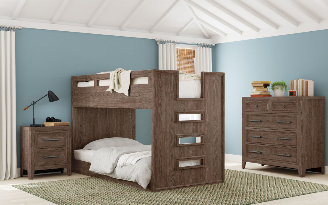 Carlson - 2 Drawer Nightstand