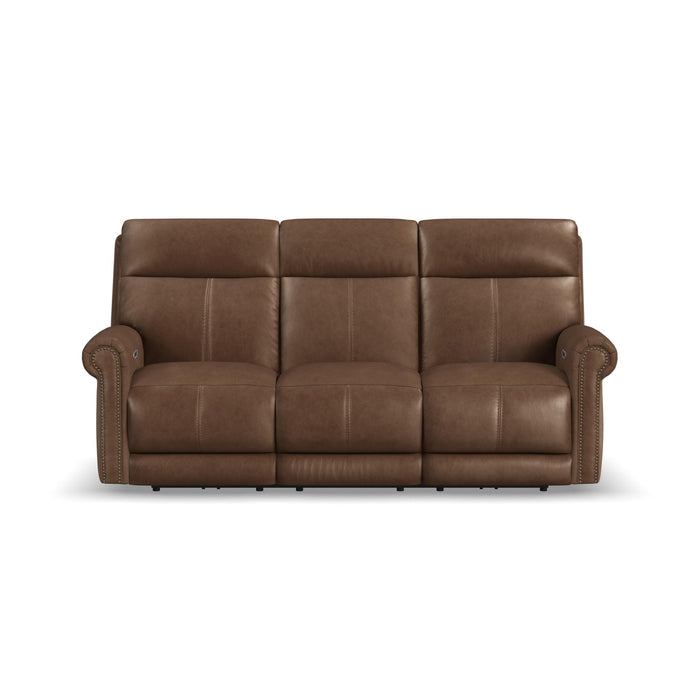 Alexander - Power Reclining Sofa With Console, Power Headrest & Lumbar