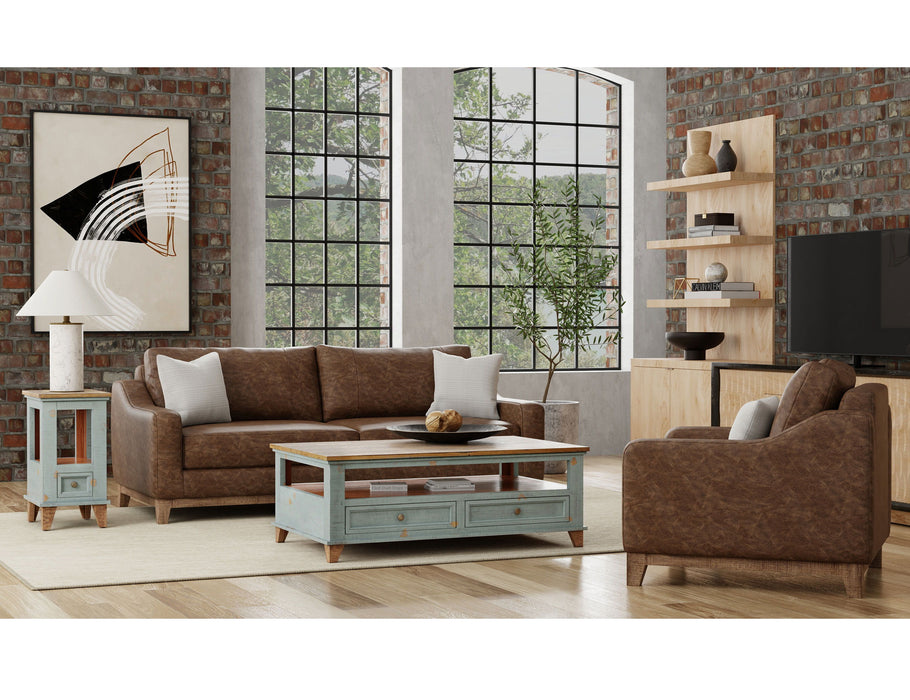 Olivo - Comfort Loveseat - Chocolate Brown