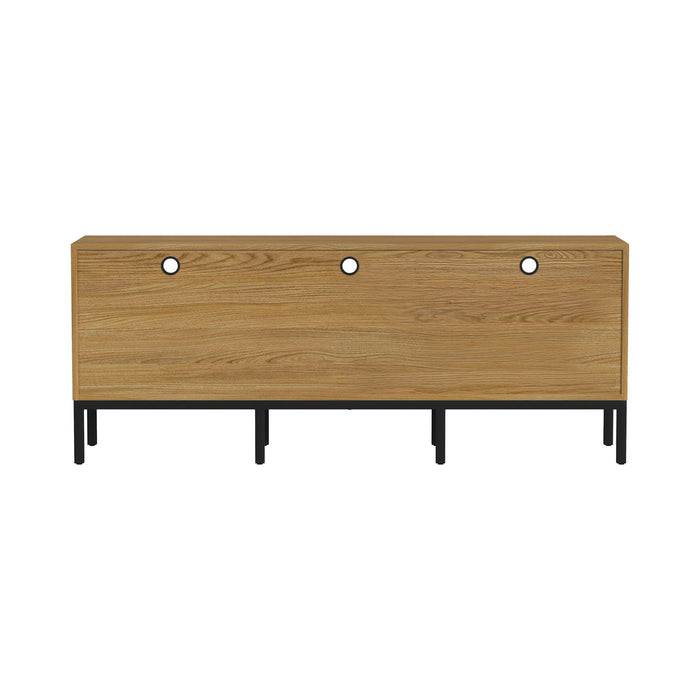 Newport - 70" TV Console - Natural Oak