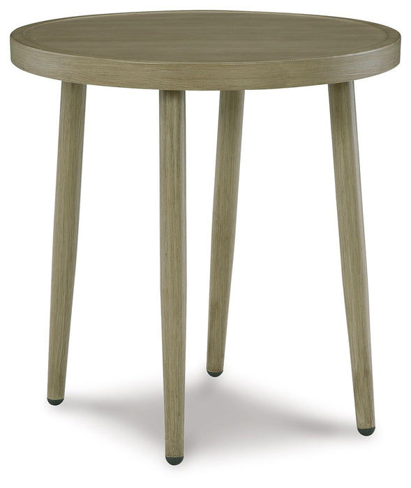 Swiss Valley - Beige - Round End Table