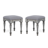 Plymouth - Ottoman (Set of 2) - Gray