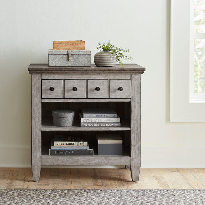 Heartland - 1 Drawer Nightstand With Charging Station - White