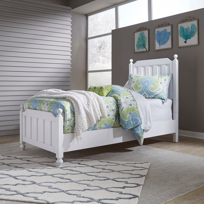 Cottage View - Full Panel Headboard & Footboard - White