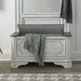 Magnolia Manor - Hall Tree Base - Antique White