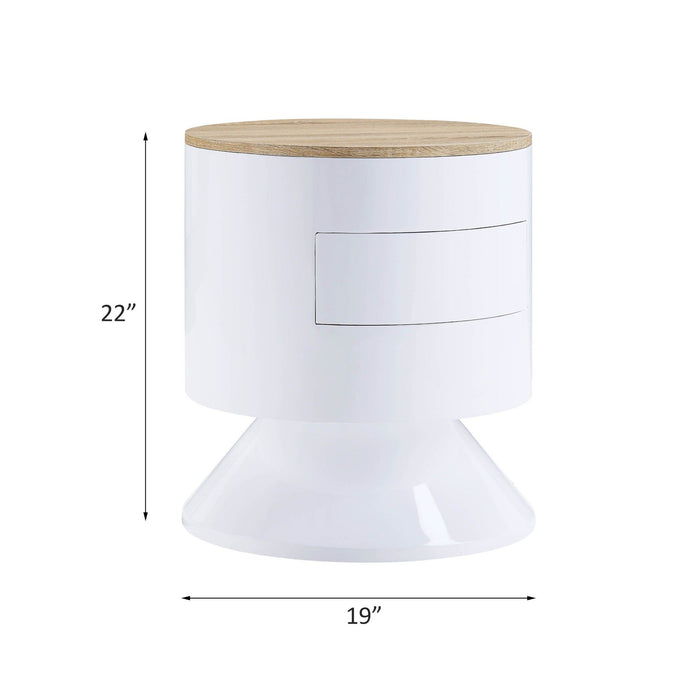 Otith - Accent Table - White