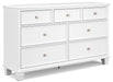 Fortman - Dresser - White