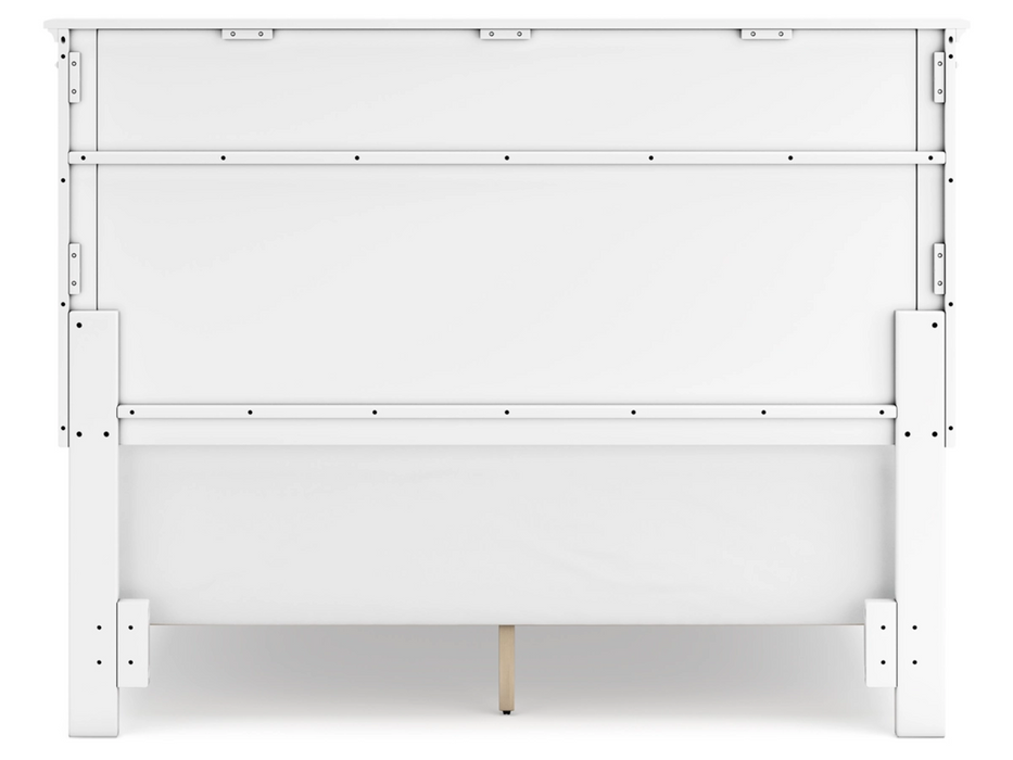 Fortman Queen Panel Bed Bedroom Set in White by Ashley Furniture